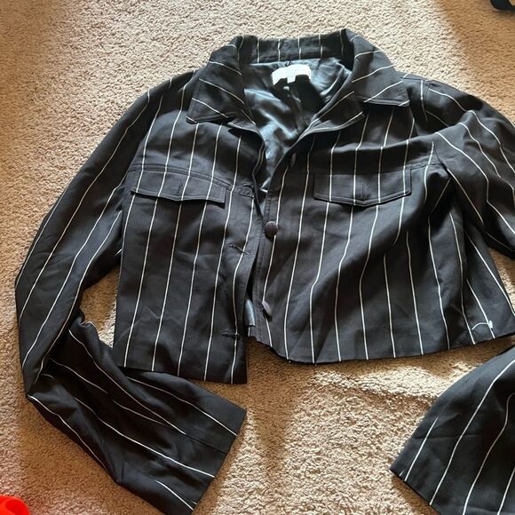 L’academie black and white jacket/blazer small - Picture 2 of 10